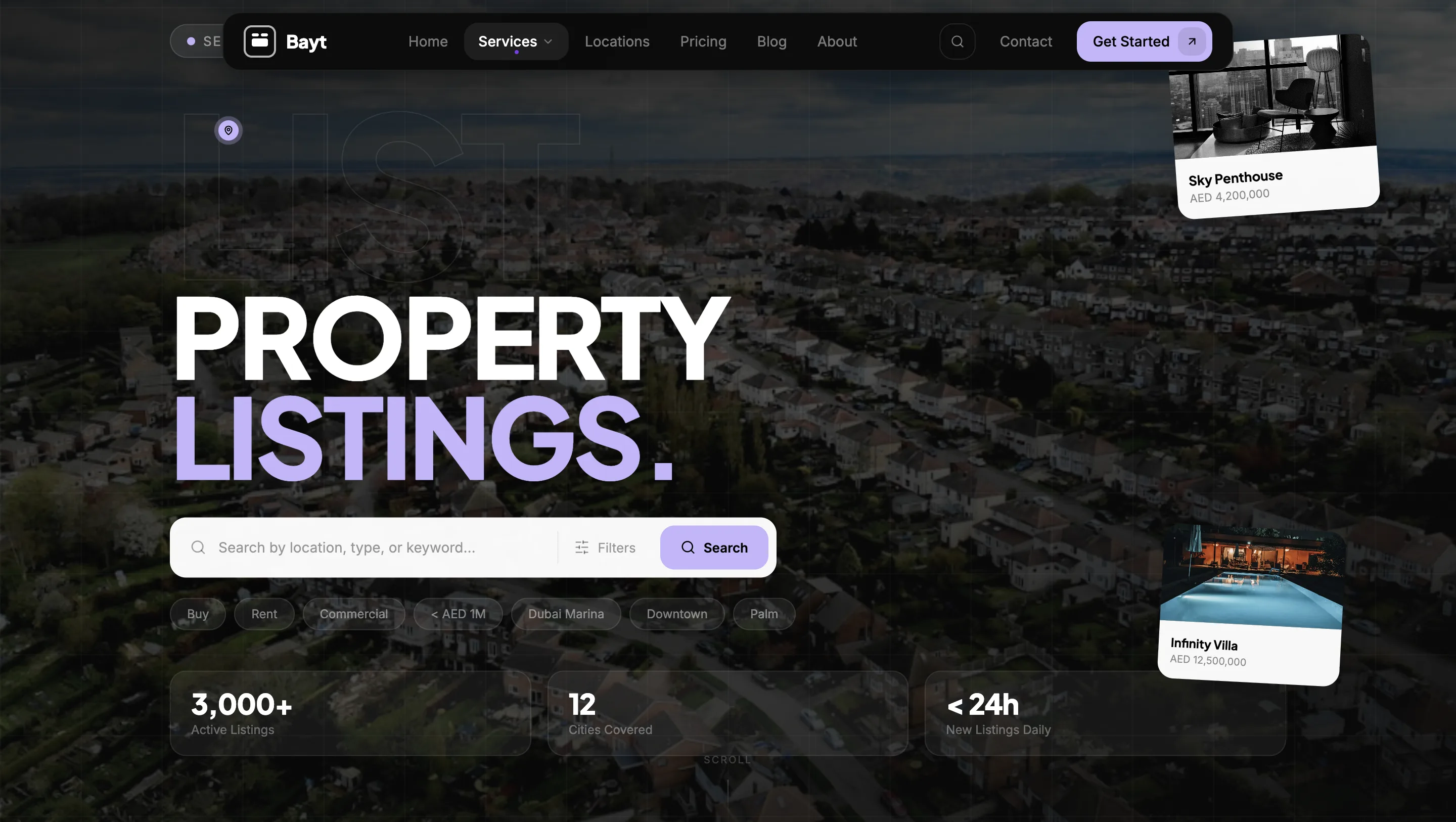 Luxury Real Estate Platform for UAE Property Investors visual 3