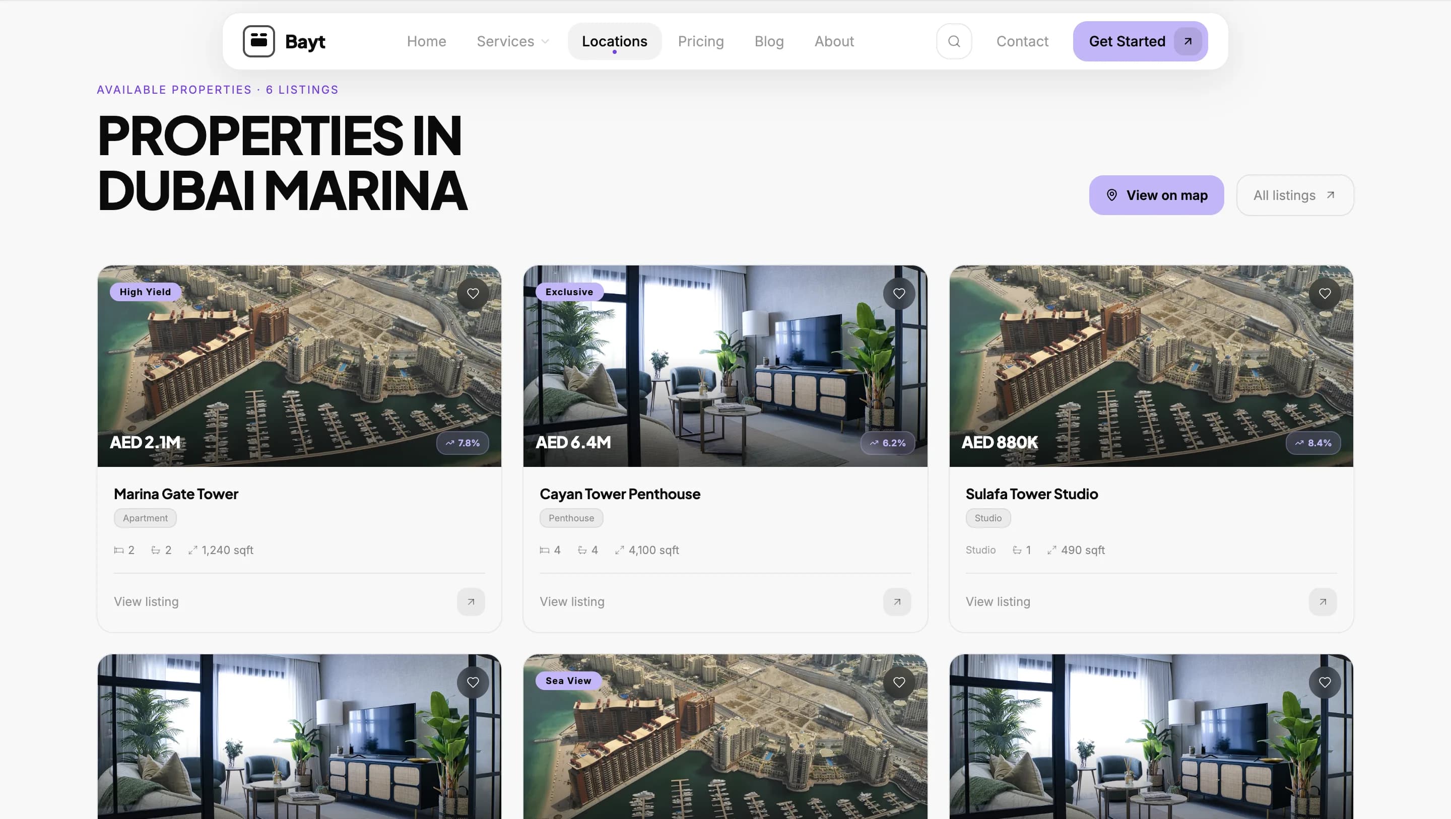 Luxury Real Estate Platform for UAE Property Investors visual 9