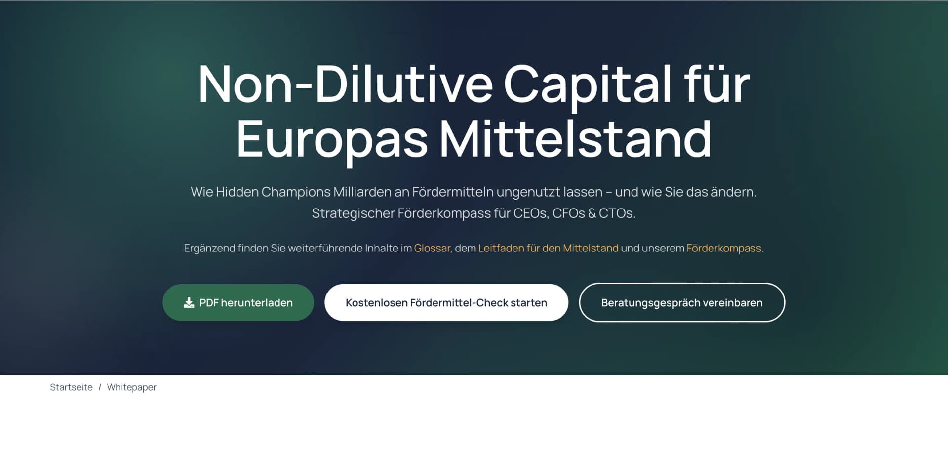Forschungsmittel compliance architecture
