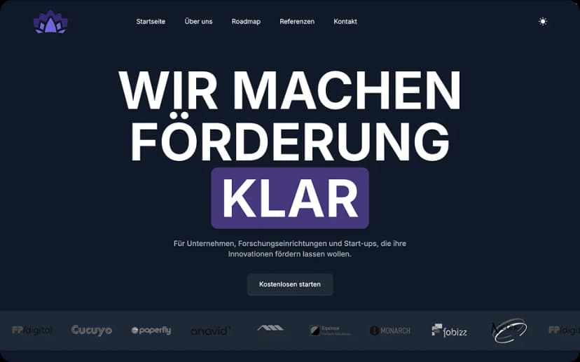 Forschungsmittel Design System