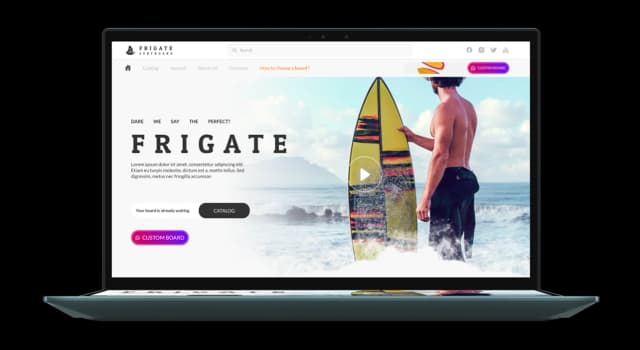 Frigate Surfboards digital case study