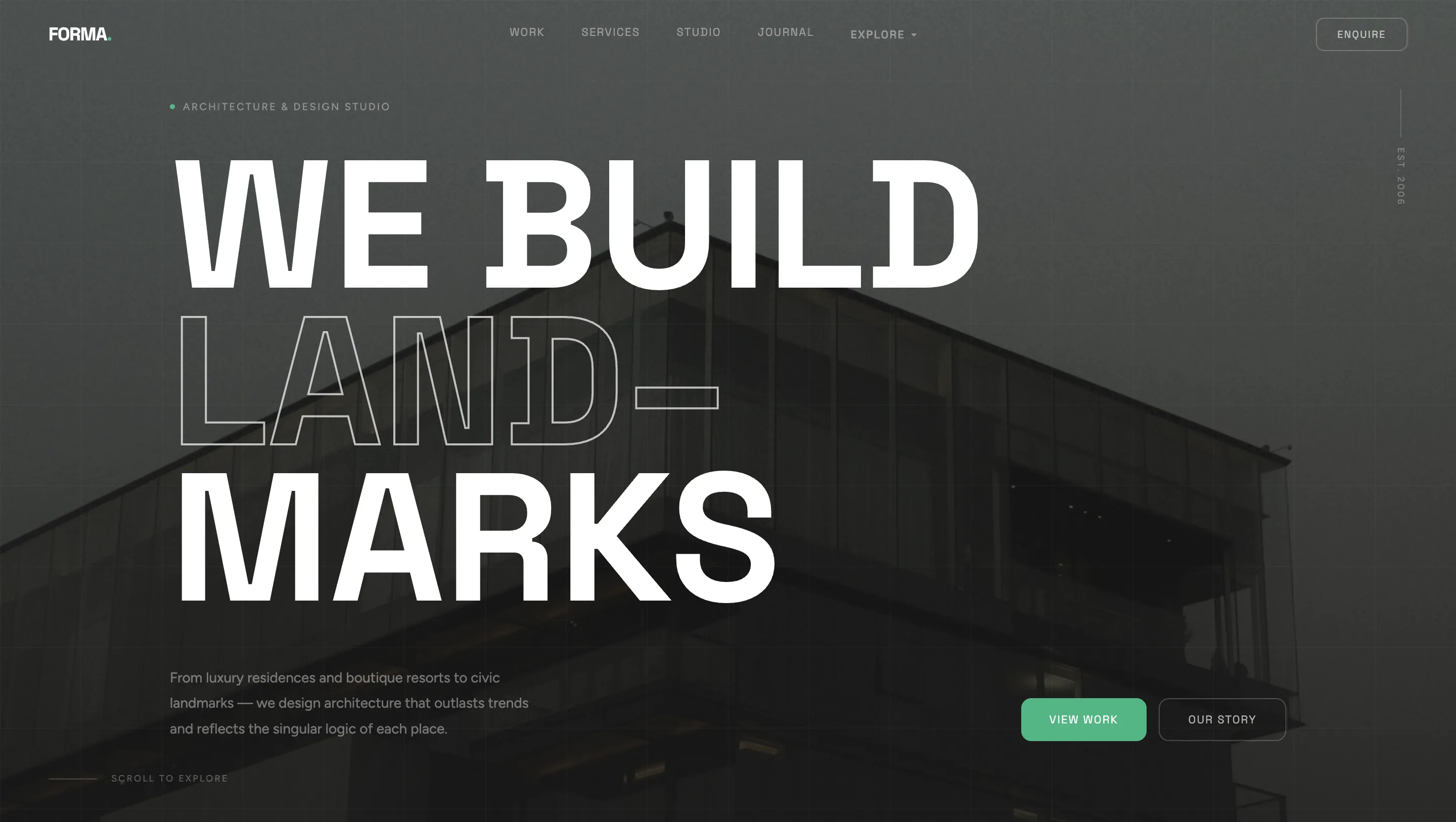 Digital Platform for a Global Architecture Studio visual 1