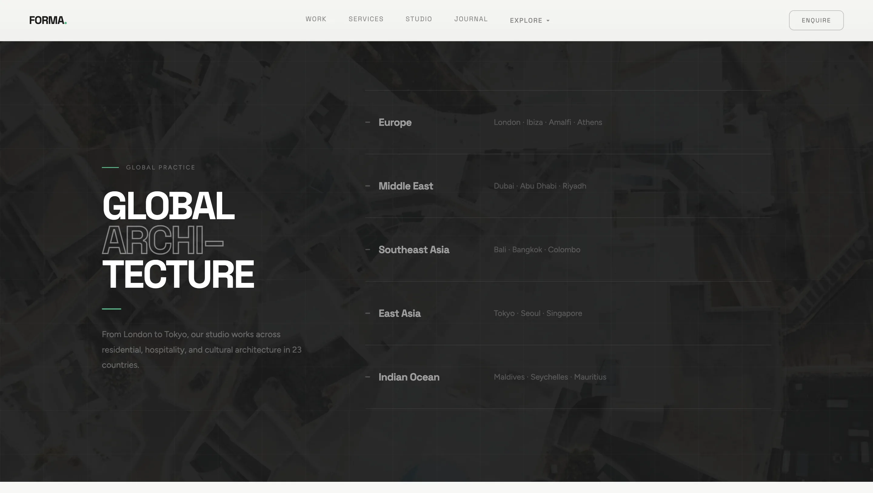 Digital Platform for a Global Architecture Studio gallery 2