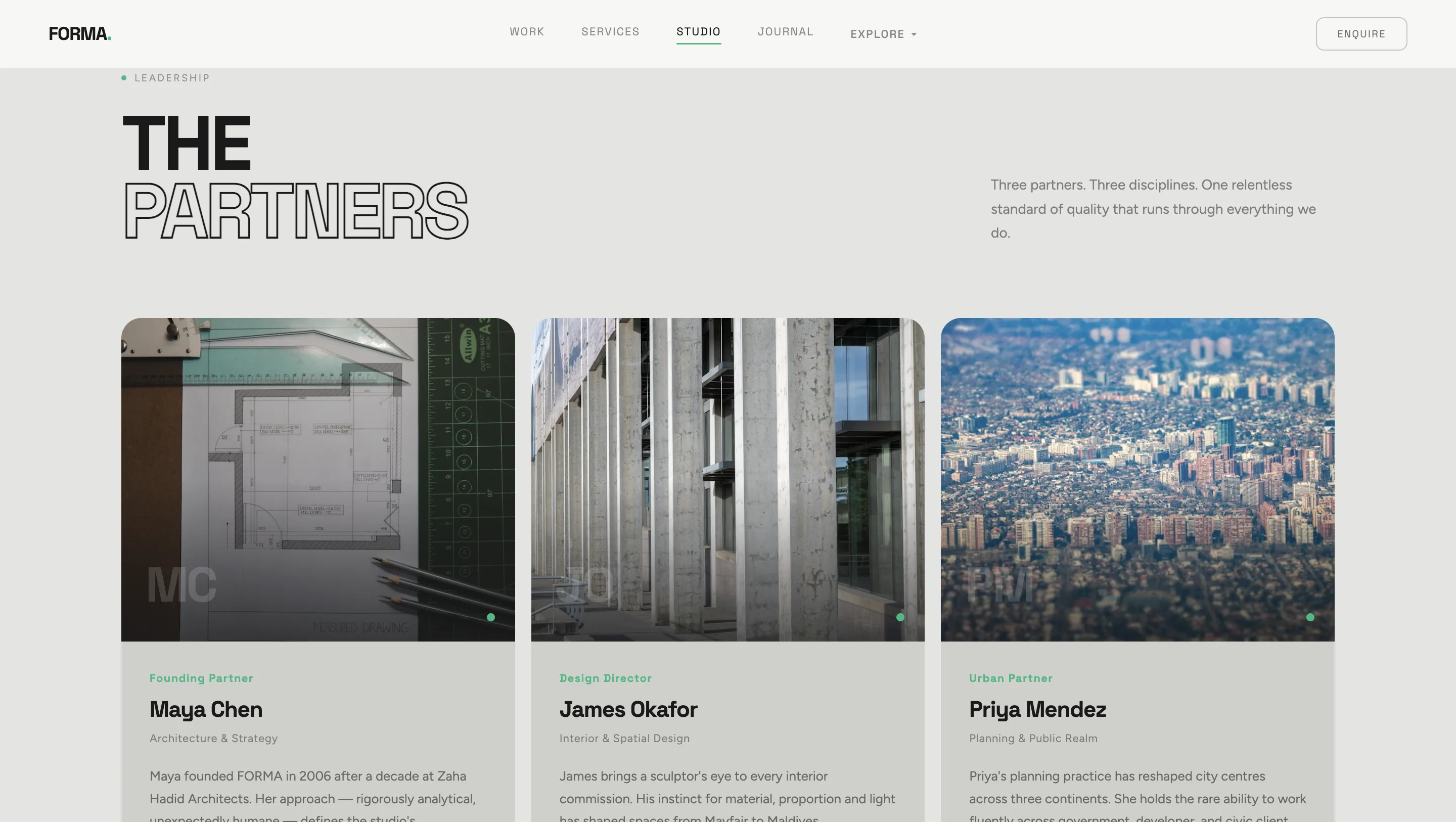 Digital Platform for a Global Architecture Studio gallery 10