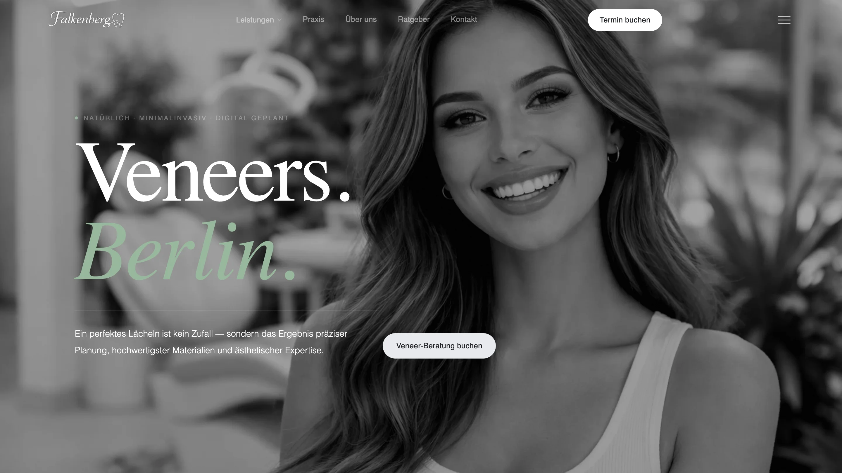 Treatment detail page with consultation call to action