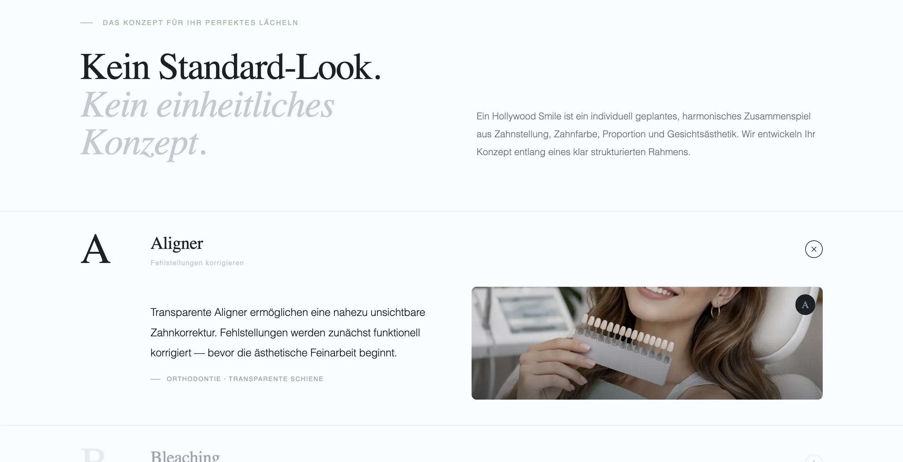 Consultation request module integrated into the clinic platform