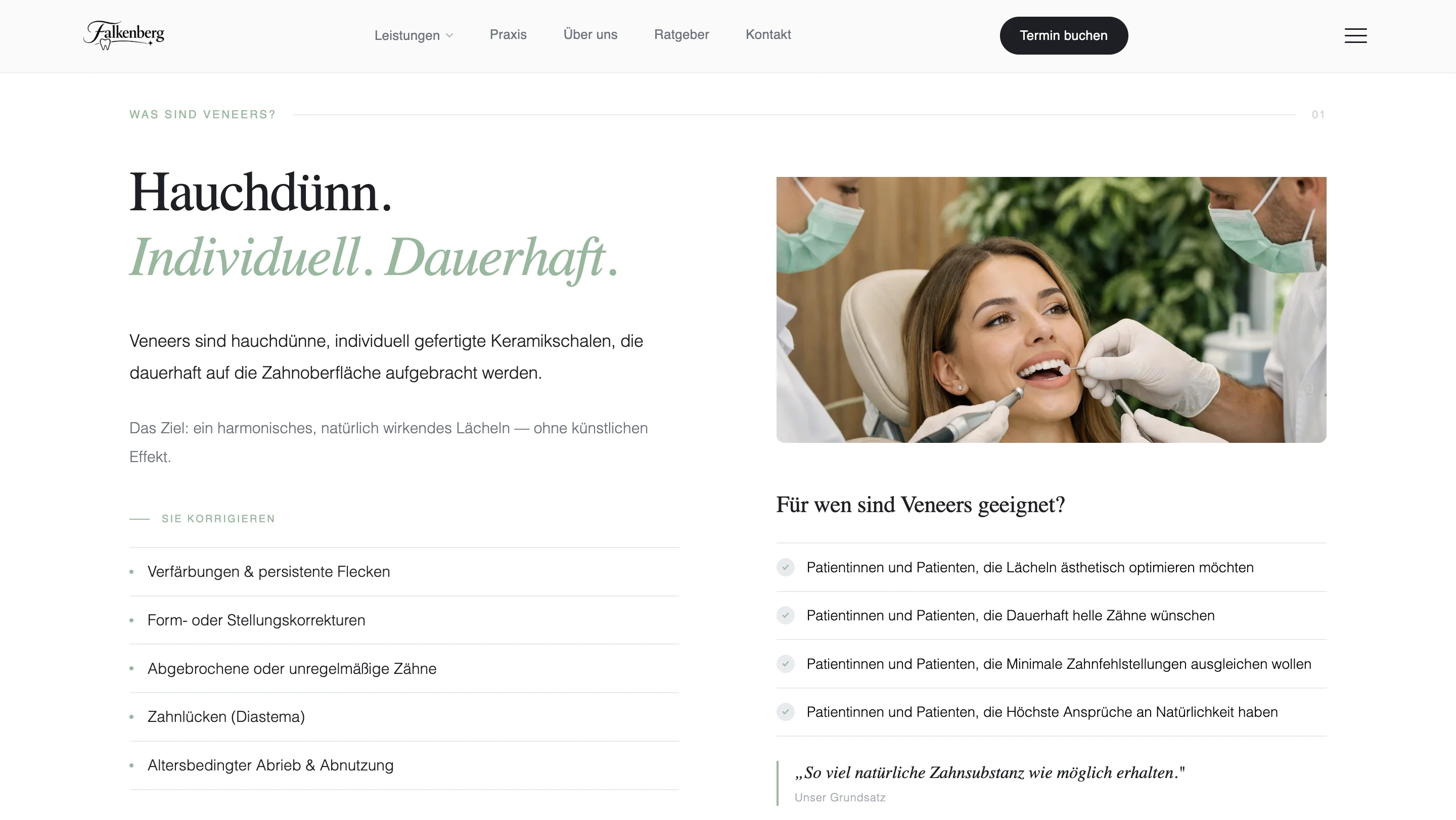 Practice authority module with treatment and trust content