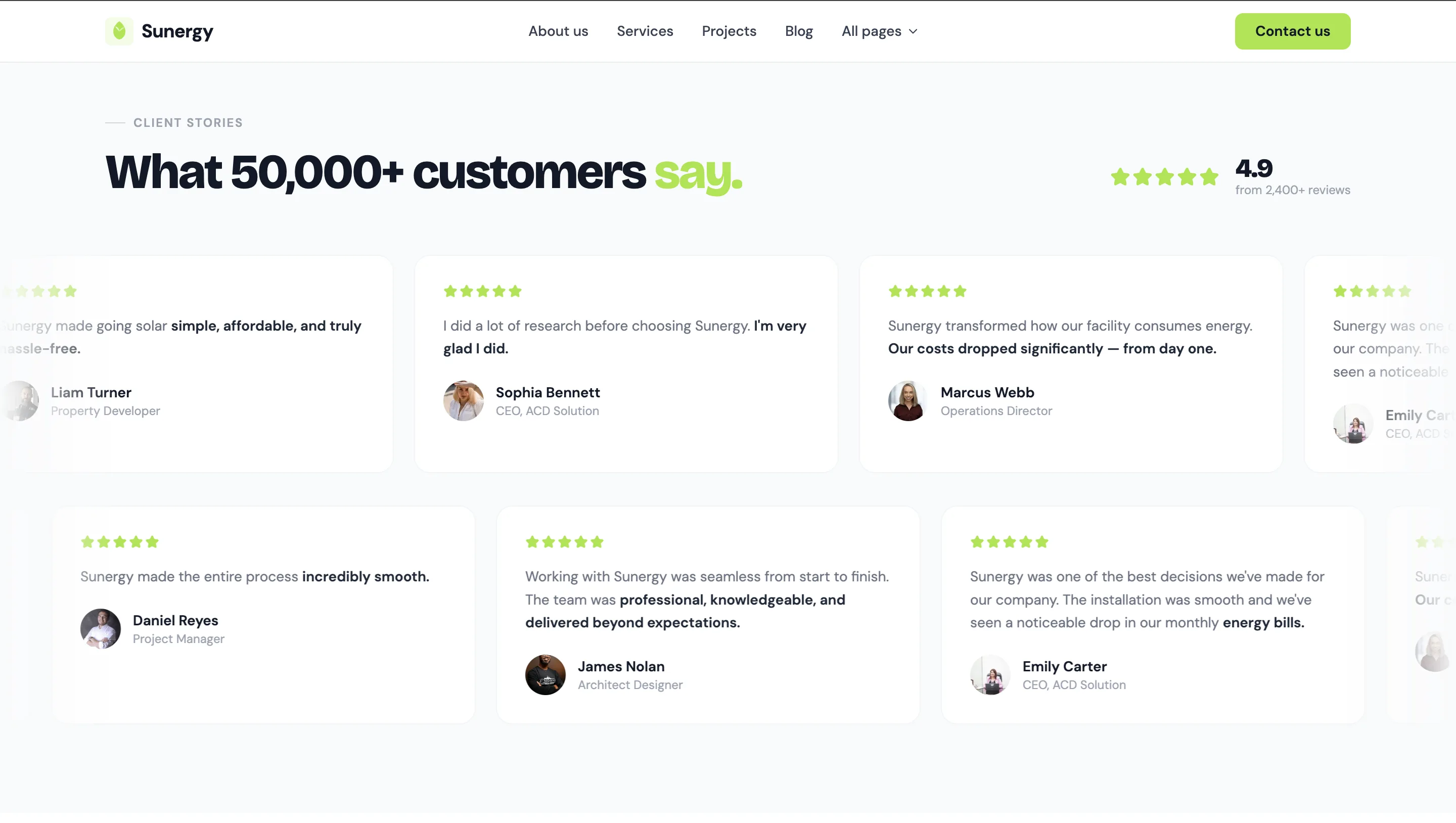 Renewable energy case studies grid