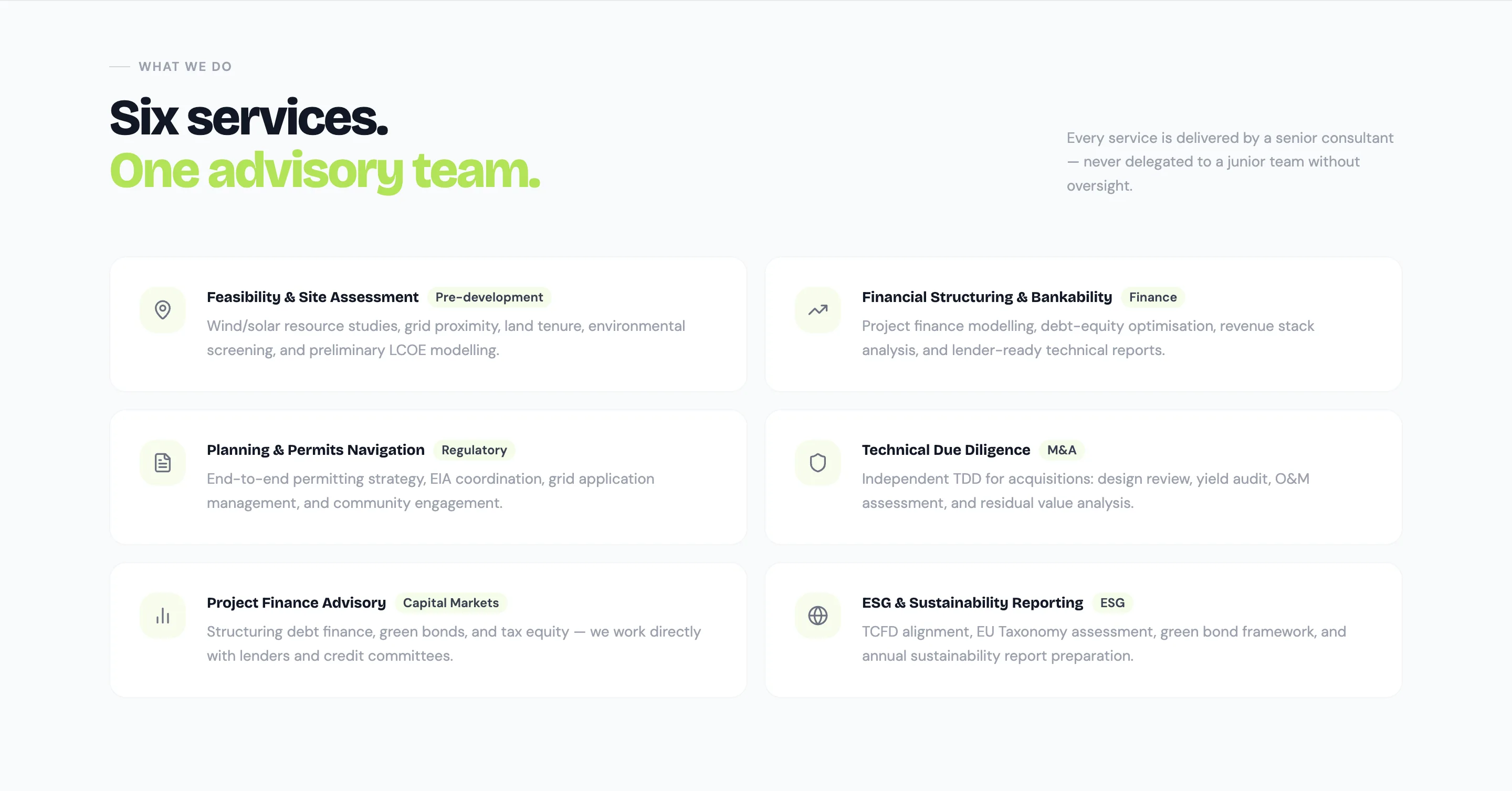 Renewable energy hero patterns guide