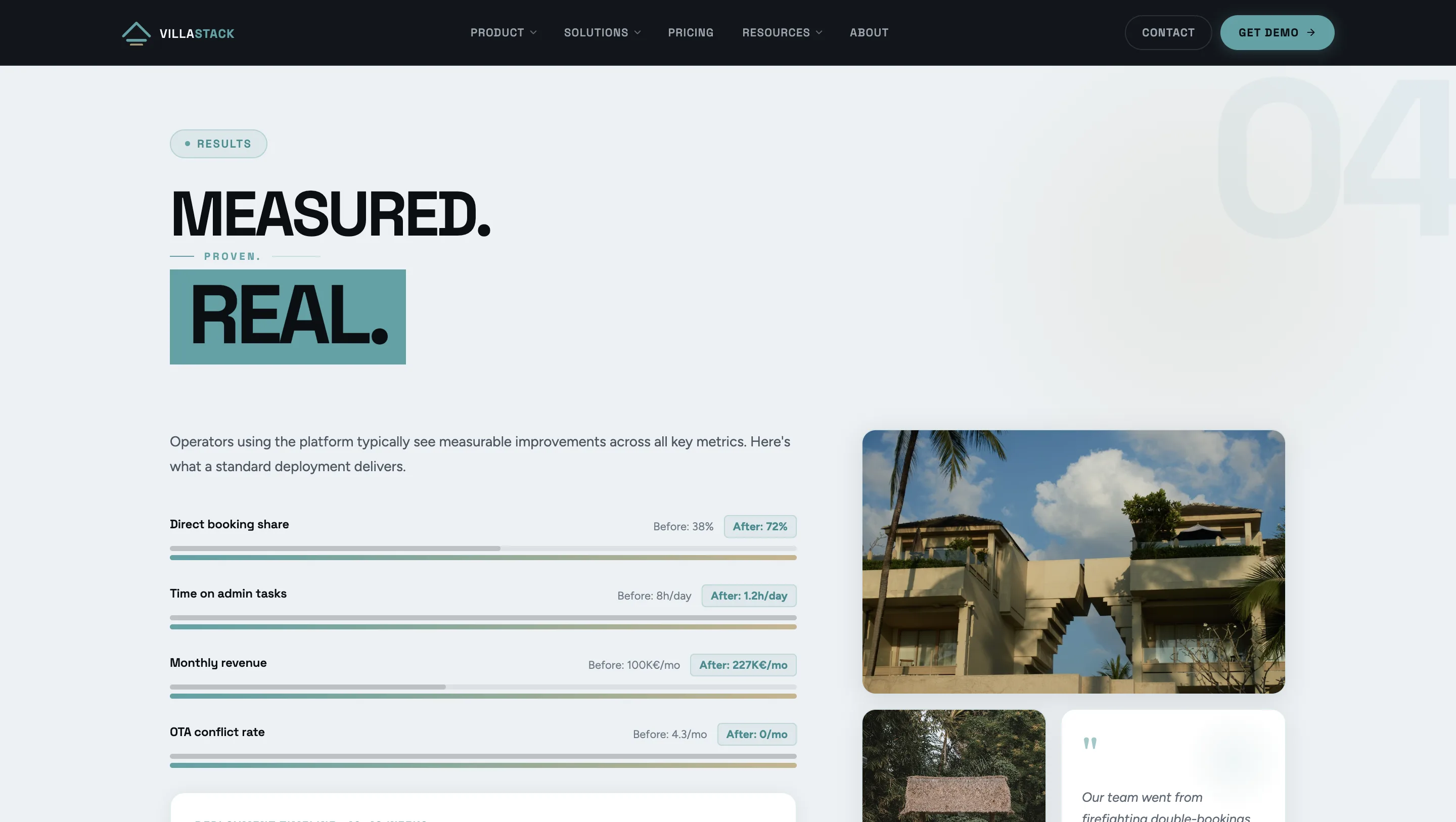 VillaStack - Booking Infrastructure for Multi-Villa Portfolios visual 2