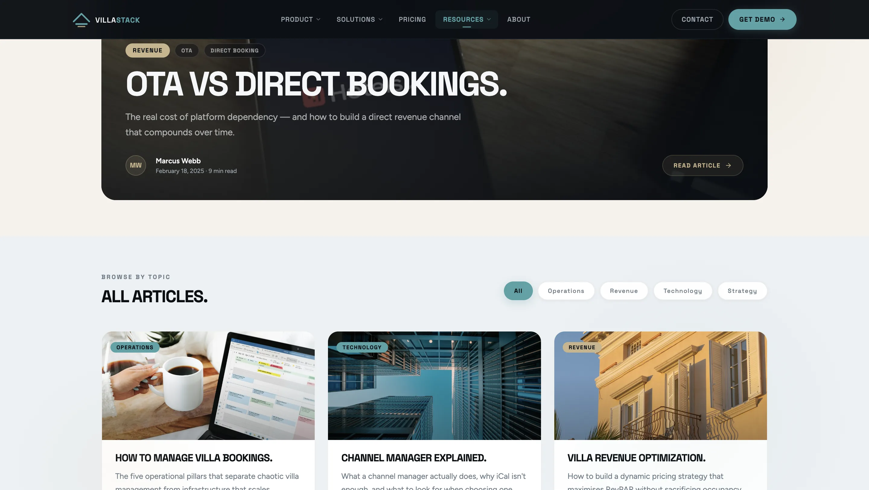 VillaStack - Booking Infrastructure for Multi-Villa Portfolios visual 9